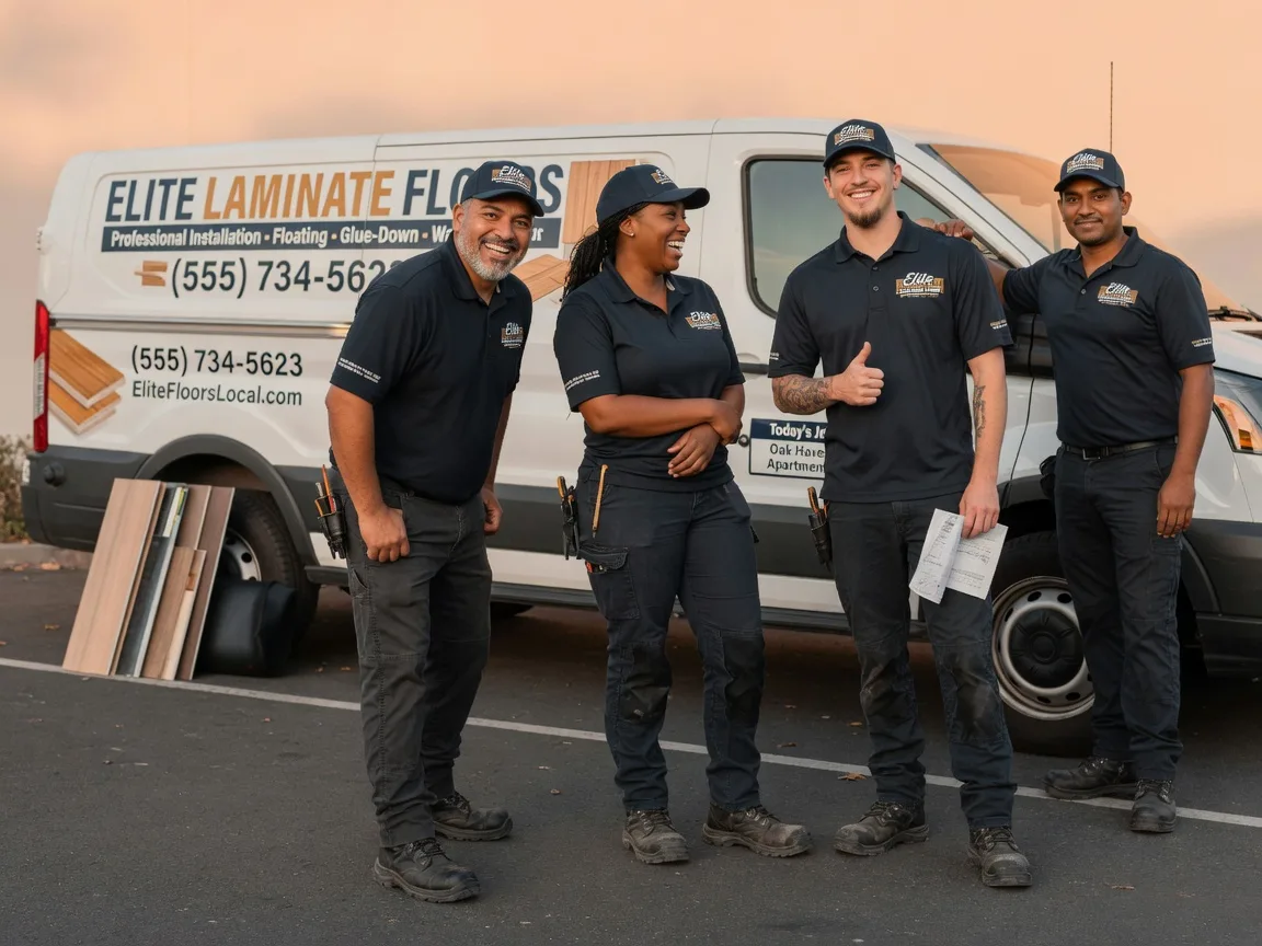Laminate flooring installation company in Exira, IA